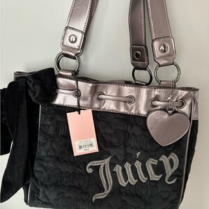 Juicy Couture Vintage Dreams Tote - Liquorice/Gunmetal